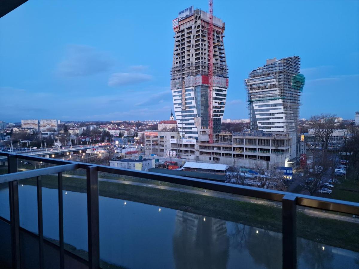 Ferienwohnung Luxury Penthouse Rzeszów Exterior foto