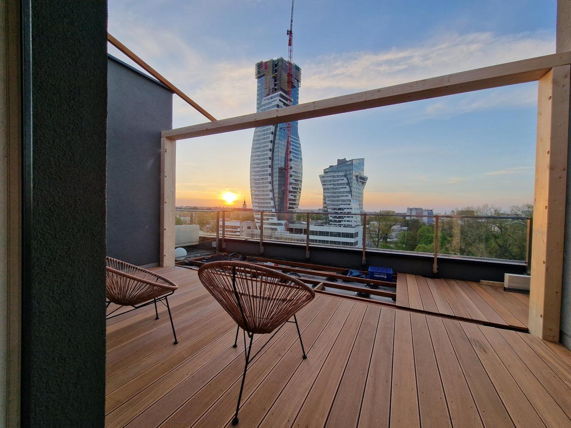 Ferienwohnung Luxury Penthouse Rzeszów Exterior foto